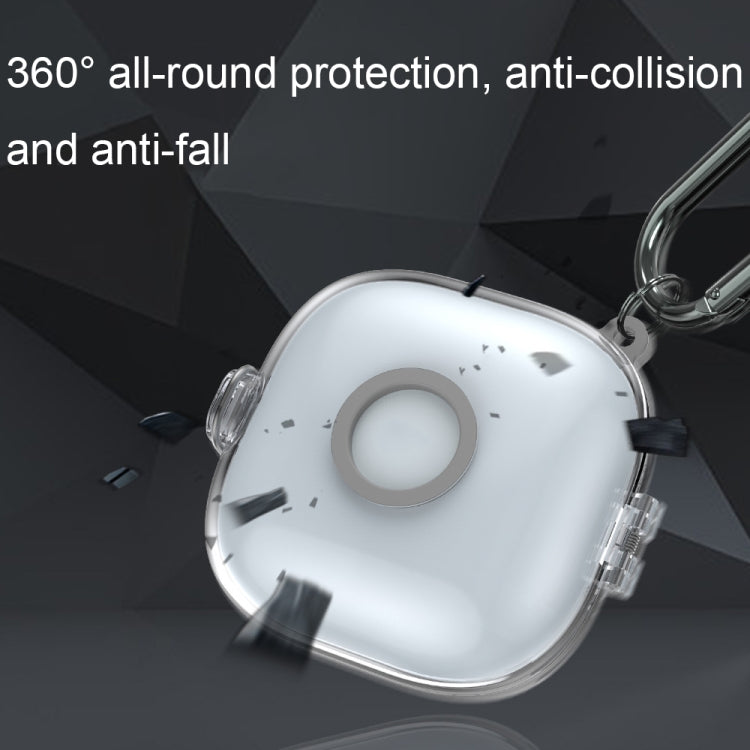 For Beats Fit Pro Transparent PC Hard Shell Earphone Protective Case with Lanyard(Transparent) - Other Case by PMC Jewellery | Online Shopping South Africa | PMC Jewellery | Buy Now Pay Later Mobicred