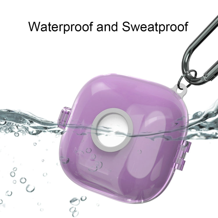 For Beats Fit Pro Transparent PC Hard Shell Earphone Protective Case with Lanyard(Transparent) - Other Case by PMC Jewellery | Online Shopping South Africa | PMC Jewellery | Buy Now Pay Later Mobicred