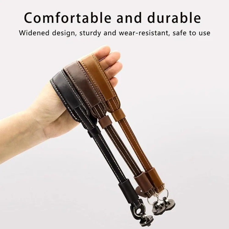 Camera Gimbal Hand Strap Handheld Stabilizer Accessories Wrist Strap For DJI OSMO Pocket 3 / OM 3 / OM 4 / OM 5 / OM 6(Brown) -  by PMC Jewellery | Online Shopping South Africa | PMC Jewellery | Buy Now Pay Later Mobicred
