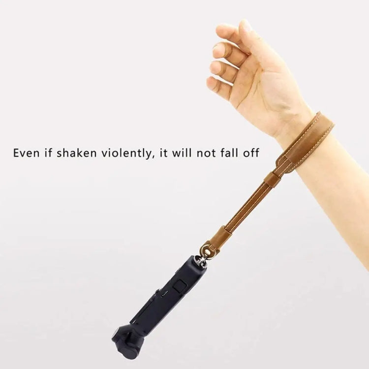 Camera Gimbal Hand Strap Handheld Stabilizer Accessories Wrist Strap For DJI OSMO Pocket 3 / OM 3 / OM 4 / OM 5 / OM 6(Brown) - Other by PMC TechLife | Online Shopping South Africa | PMC TechLife | Buy Now Pay Later Mobicred