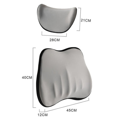 Car Memory Foam Neck Pillow Car Neck Rest Silk Pillow Car Seat Cervical Cushion, Style: Headrest Coffee - Seat Accessories by PMC Jewellery | Online Shopping South Africa | PMC Jewellery | Buy Now Pay Later Mobicred