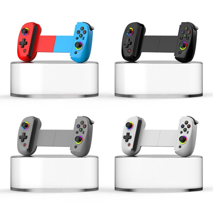 D8 Mobile Phone Stretch Band Light Gamepad Dual Hall Wireless Bluetooth Somatic Vibration Grip for PC / Android / IOS / Tablet / PS3 / PS4 / Switch, Color: Green Blue+Receiver - free shipping - PMC Jewellery - Order now!