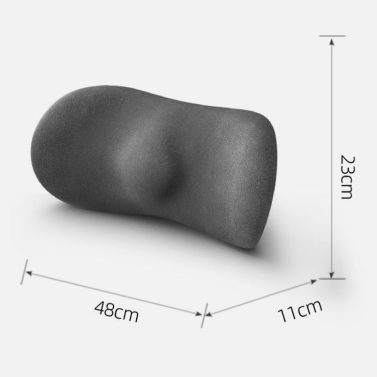 Car Cushion Driving Seat Cervical Support Backrest Pillow, Style: Waist Pad Blue - Seat Accessories by PMC TechLife | Online Shopping South Africa | PMC TechLife | Buy Now Pay Later Mobicred