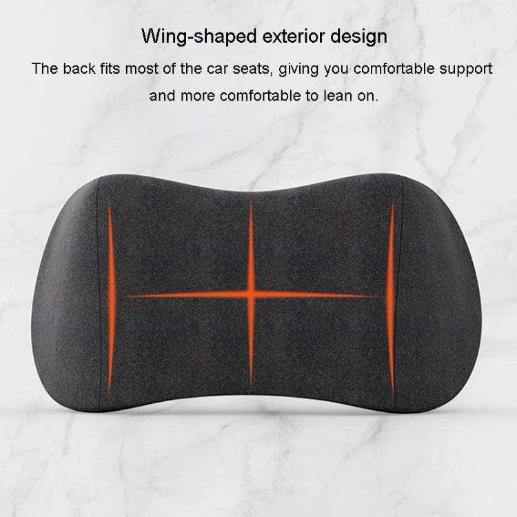 Car Cushion Driving Seat Cervical Support Backrest Pillow, Style: Waist Pad Blue - Seat Accessories by PMC TechLife | Online Shopping South Africa | PMC TechLife | Buy Now Pay Later Mobicred