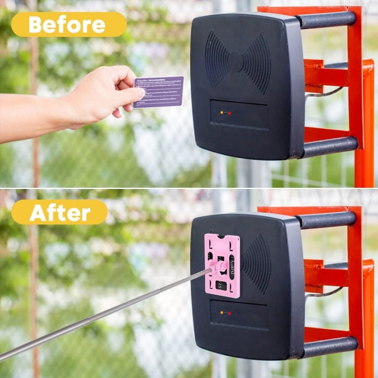 Portable Extension Pole for Car Driving Parking, Color: Pink+White - Parking Card by PMC TechLife | Online Shopping South Africa | PMC TechLife | Buy Now Pay Later Mobicred