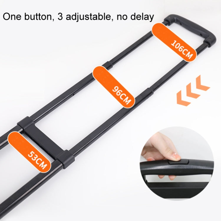 Folding Hand Trolley Portable Luggage Handling Turtle Cart(Black) - free shipping - PMc TechLife - Order now!