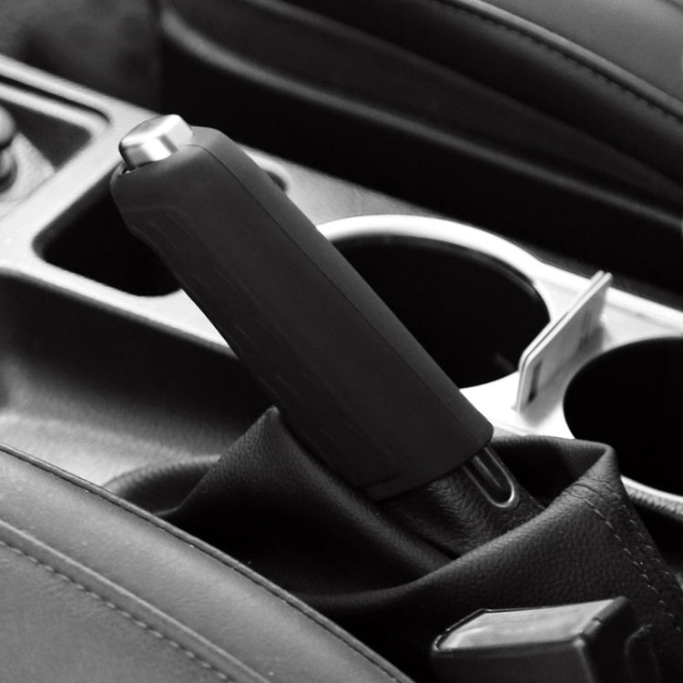 Automotive Universal Silicone Handbrake Handle Cover Brake Handle Decorative Protective Sleeve, Size: Oblique Sleeve(Luminous Blue) - Shift Knob by PMC TechLife | Online Shopping South Africa | PMC TechLife | Buy Now Pay Later Mobicred