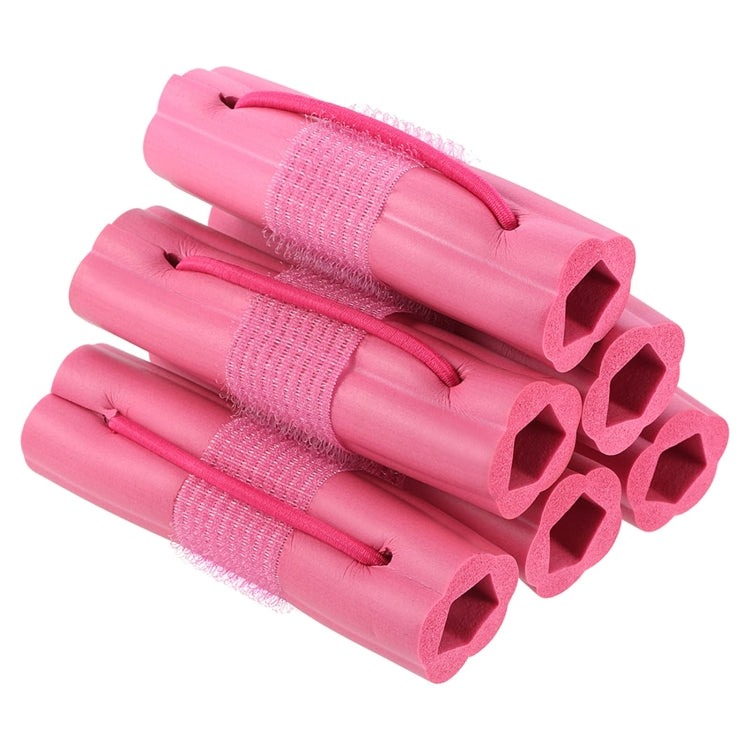 6pcs /Set Sleeping Soft Sponge Hair Curlers No Heat Hair Rollers(Rose Red) - Hair Curler by PMC Jewellery | Online Shopping South Africa | PMC Jewellery | Buy Now Pay Later Mobicred