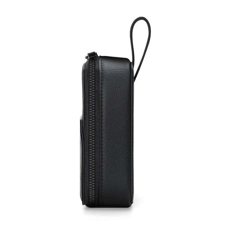 PU Leather Watch Strap Organizer Box For Apple Watch Band  Travel Storage Case(Black) - Others by PMC TechLife | Online Shopping South Africa | PMC TechLife