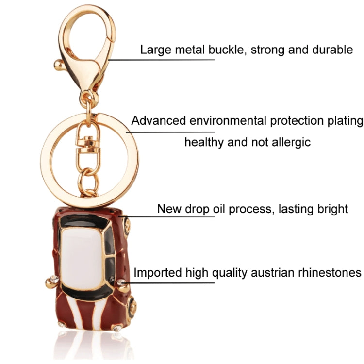 Mini Car Keychain Pendant Toy Beetle Car Gift, Color: Red - Key Rings by PMC TechLife | Online Shopping South Africa | PMC TechLife | Buy Now Pay Later Mobicred