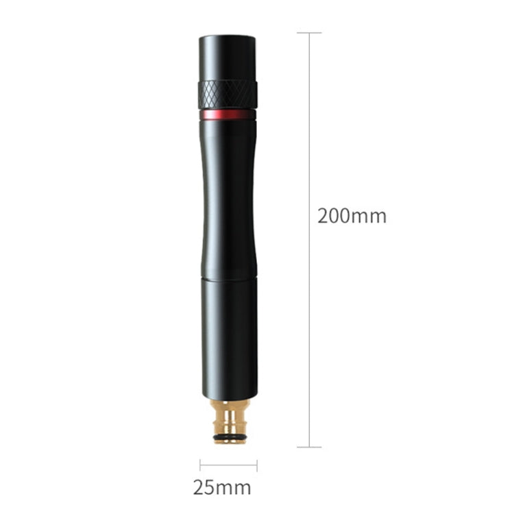 Straight Car Wash Watering Sprinkler High Pressure Garden Irrigation(Black) - Watering & Irrigation by PMC TechLife | Online Shopping South Africa | PMC TechLife | Buy Now Pay Later Mobicred