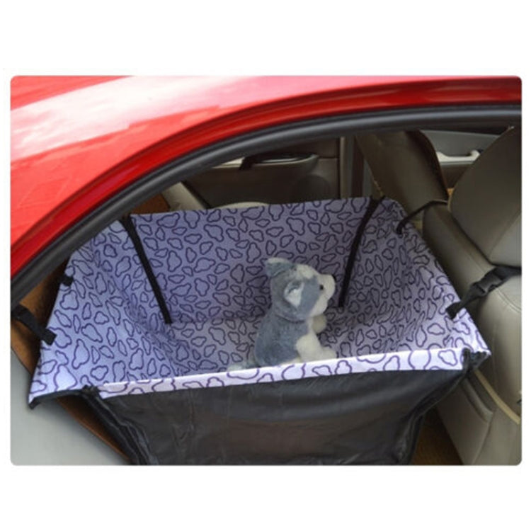 Car Single Seat Waterproof Pet Seat Protective Pad, Color: Purple Cloud - Seat Accessories by PMC TechLife | Online Shopping South Africa | PMC TechLife | Buy Now Pay Later Mobicred