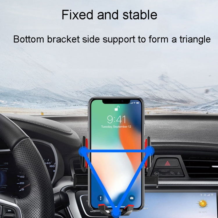 2 In 1 Car Cell Phone Telescopic Holder Universal Automobile Navigation Bracket(Red) - Car Holders by PMC TechLife | Online Shopping South Africa | PMC TechLife | Buy Now Pay Later Mobicred