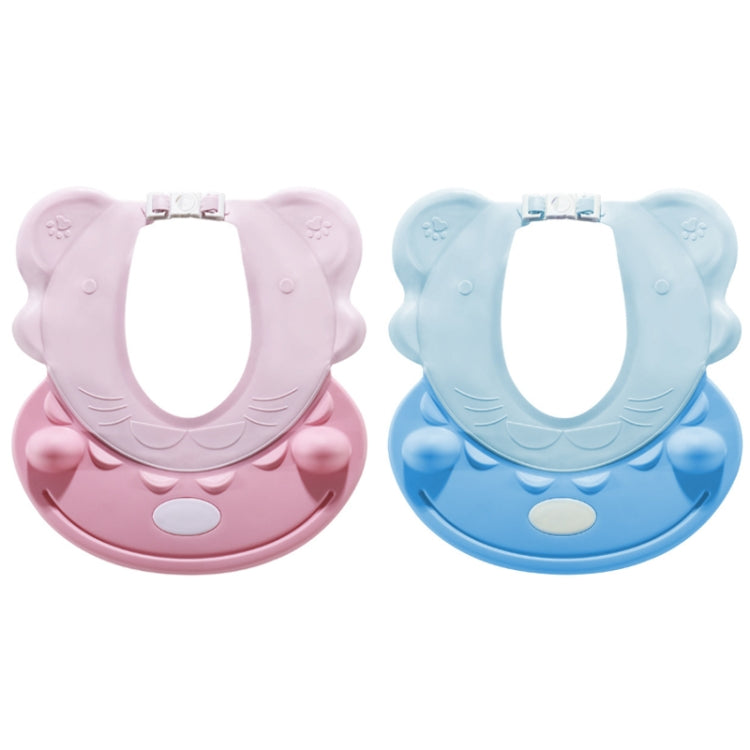 Baby Shampoo Waterproof Ear Protection Adjustable Shower Cap(Pink) - Baby Care by PMC TechLife | Online Shopping South Africa | PMC TechLife | Buy Now Pay Later Mobicred