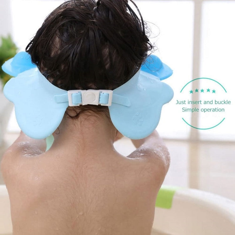 Baby Shampoo Waterproof Ear Protection Adjustable Shower Cap(Pink) - Baby Care by PMC TechLife | Online Shopping South Africa | PMC TechLife | Buy Now Pay Later Mobicred