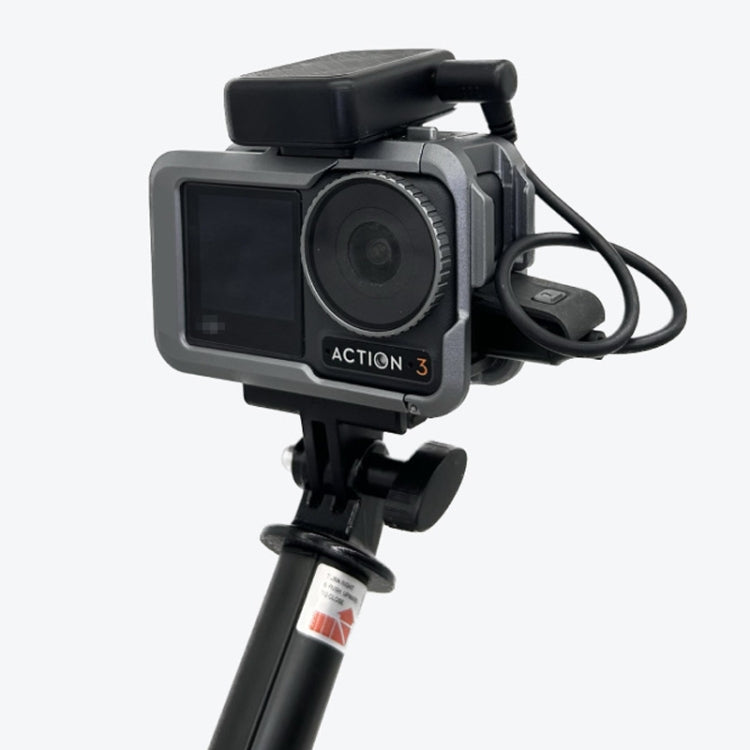 USB-C / Type-C To 3.5mm Male TRS Audio Adapter Cable For DJI Osmo Action 4 / 3 / 2 / Pocket 3(Black) - Cable & Charger by PMC TechLife | Online Shopping South Africa | PMC TechLife | Buy Now Pay Later Mobicred