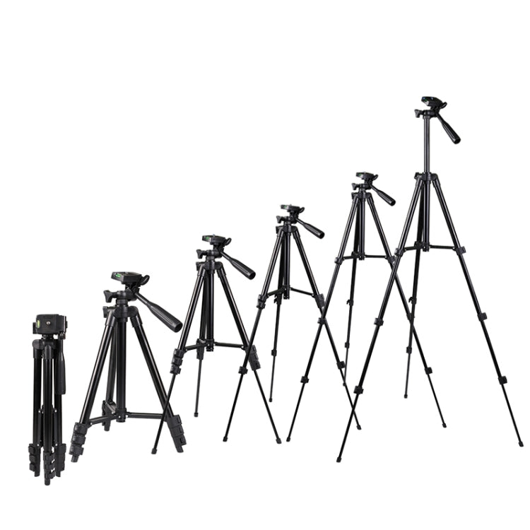 Portable Aluminum DSLR Camera Live Tripod Photography Retractable Landing Bracket, Specification: 150cm Tripod+Clip+Bag+Controller+Adaptor - Tripods by PMC TechLife | Online Shopping South Africa | PMC TechLife | Buy Now Pay Later Mobicred