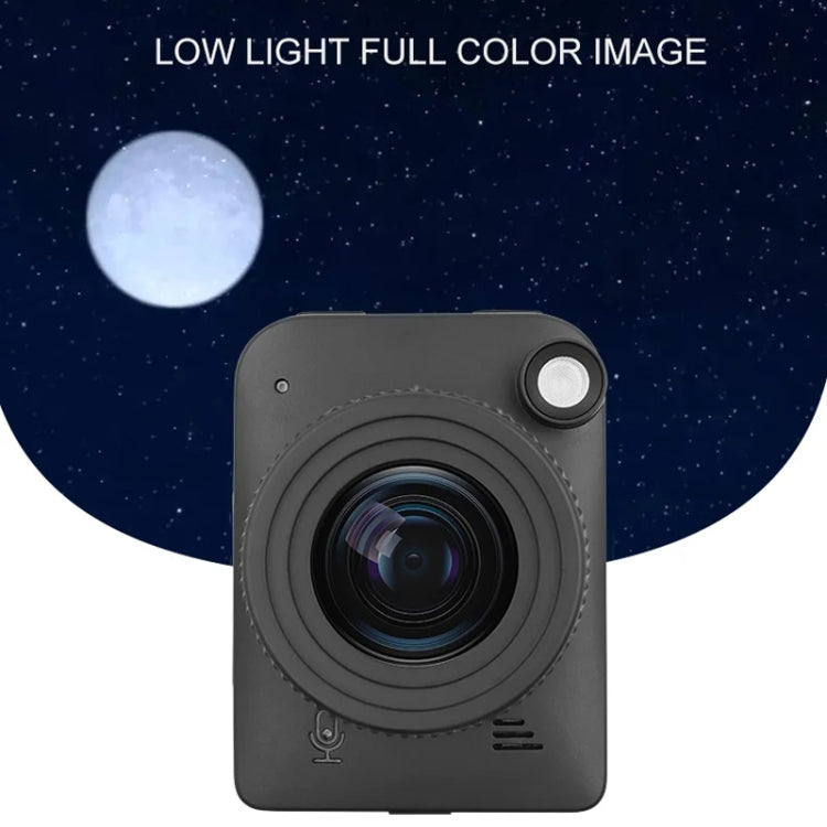 4K Time-Lapse Camera Microlight Full Color Night Vision Security Recording Construction Site Time-Lapse Camera(Black) - Video Cameras by PMC TechLife | Online Shopping South Africa | PMC TechLife | Buy Now Pay Later Mobicred