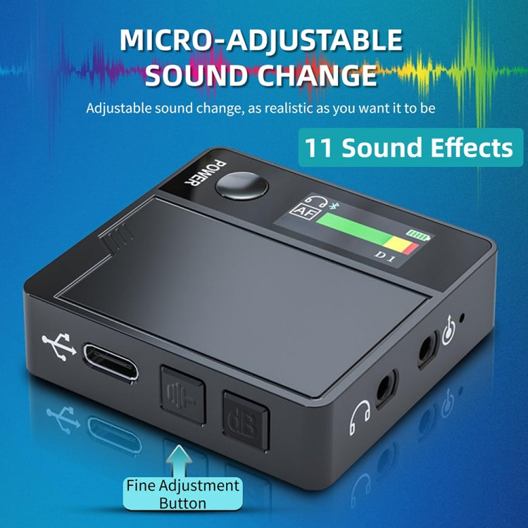 A9 Mobile Phone Computer Live Recording Mini Color Screen Display Sound Card Voice Changer, Spec: English Set - Live Sound Effects Processors by PMC TechLife | Online Shopping South Africa | PMC TechLife | Buy Now Pay Later Mobicred