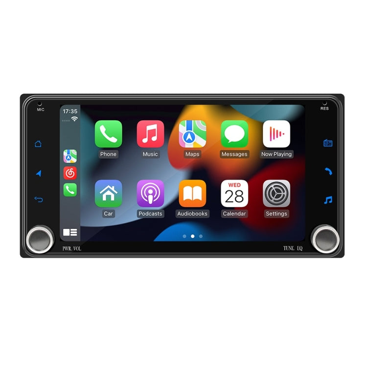 For Toyota Corolla Cars 7 Inch 2.5D Screen Android Navigation Bluetooth FM Radio(1+32G) - Car MP3 & MP4 & MP5 by PMC Jewellery | Online Shopping South Africa | PMC Jewellery | Buy Now Pay Later Mobicred