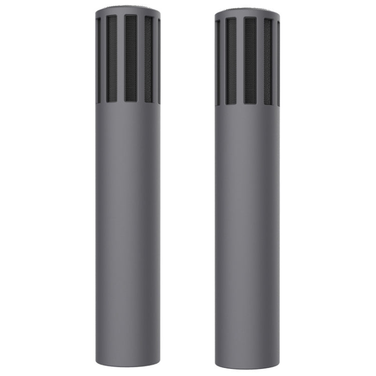 For Teslamic Microphone 1pair Silicone Protective Case Wireless Mic Cover(Advanced Gray) - free shipping - PMC Jewellery - Order now!