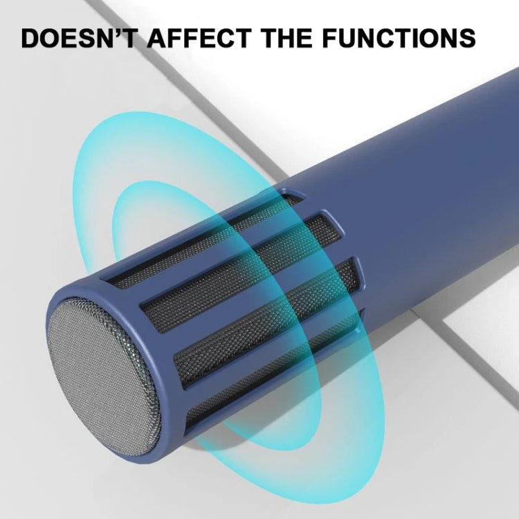 For Teslamic Microphone 1pair Silicone Protective Case Wireless Mic Cover(Advanced Gray) - free shipping - PMC Jewellery - Order now!