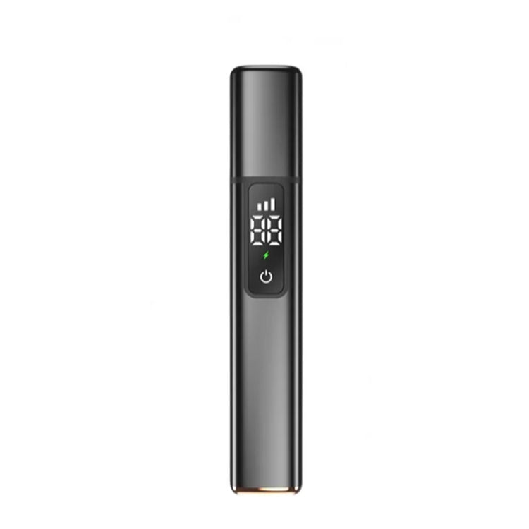Electric Digital Display Nose Hair Trimmer Rechargeable 3 Gear Adjustable Portable Shaver(Black) - Electric Shavers by PMC TechLife | Online Shopping South Africa | PMC TechLife | Buy Now Pay Later Mobicred