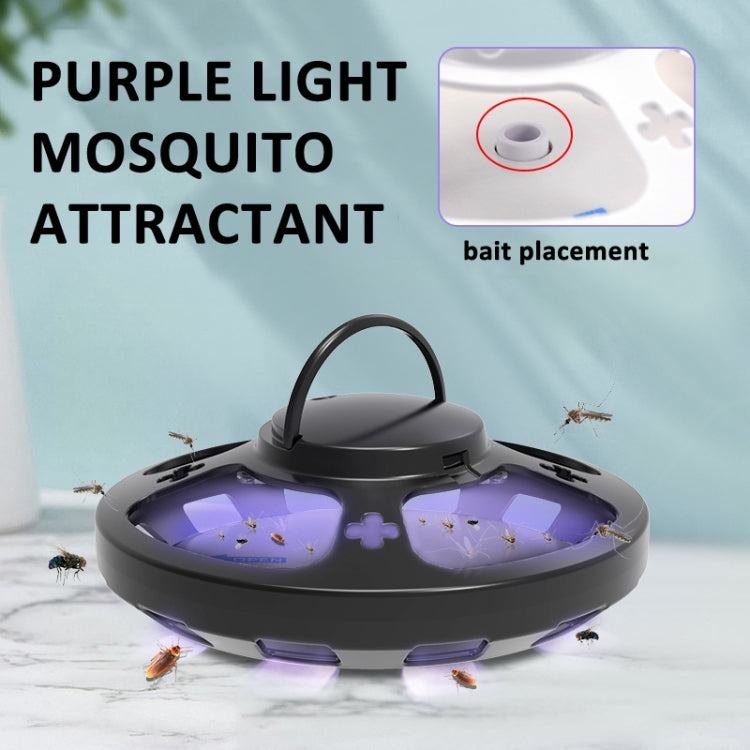 Flea Fly Mosquito Trap Cockroach House with Warm And Purple Light(Black) - Traps by PMC Jewellery | Online Shopping South Africa | PMC Jewellery | Buy Now Pay Later Mobicred