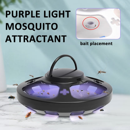 Flea Fly Mosquito Trap Cockroach House with Warm And Purple Light(Black) - Traps by PMC Jewellery | Online Shopping South Africa | PMC Jewellery | Buy Now Pay Later Mobicred