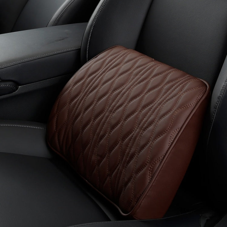 Car Seat Memory Foam Support Cushion, Color: Coffee Waist Support - free shipping - PMC TechLife - Order now!