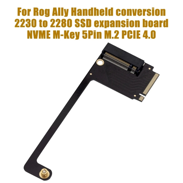 For ASUS Rog Ally Modified M2 Hard Drive PCIE4.0 Riser Card, Spec: Long - Add-on Cards by PMC Jewellery | Online Shopping South Africa | PMC Jewellery
