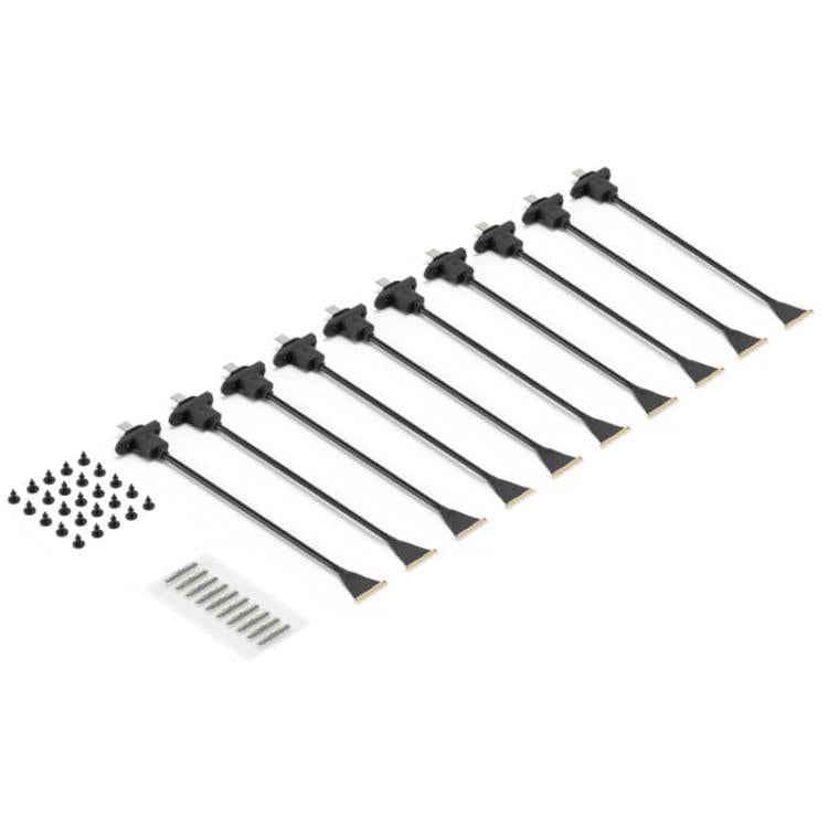 Original DJI E-Port V2 10pcs Coaxial Cable Kit For Matrice 400 - free shipping - PMC TechLife - Order now!