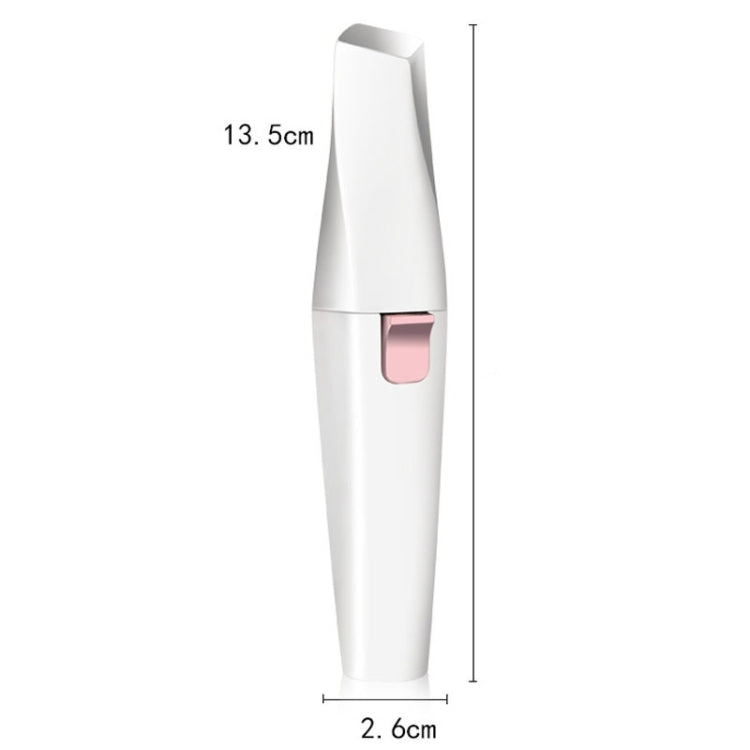 2 In 1 Electrical Eyebrow Trimmer Ladies Shaver Eyebrow Shapers, Model: USB Charging White - Hair Removal by PMC TechLife | Online Shopping South Africa | PMC TechLife | Buy Now Pay Later Mobicred