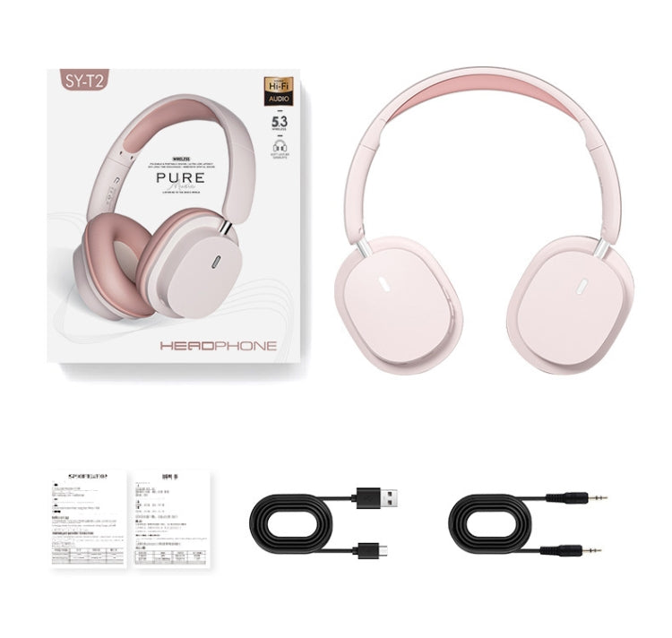 SOYTO SY-T2 Noise Reduction Bluetooth Headset Wireless Game Headset(Black) - Headset & Headphone by SOYTO | Online Shopping South Africa | PMC TechLife | Buy Now Pay Later Mobicred