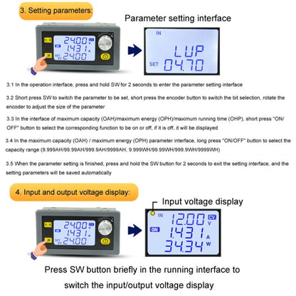 80W 5A DC-DC Adjustable Voltage Regulator Battery Charging Module - Other Accessories by PMC Jewellery | Online Shopping South Africa | PMC Jewellery