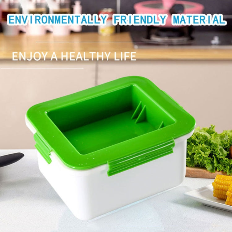 Household Tofu Squeezer Kitchen Built-In Tofu Draining Machine(White And Green) - Filters by PMC TechLife | Online Shopping South Africa | PMC TechLife
