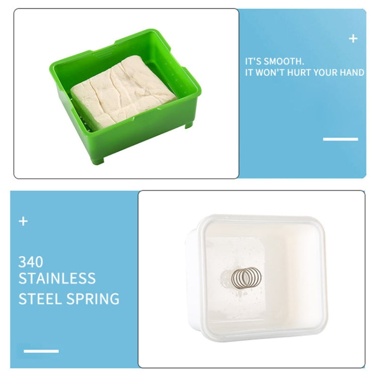 Household Tofu Squeezer Kitchen Built-In Tofu Draining Machine(White And Green) - Filters by PMC TechLife | Online Shopping South Africa | PMC TechLife