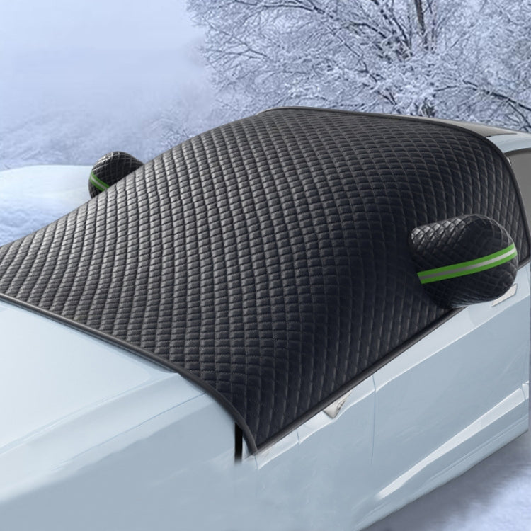 Car Front Windshield Snow and Anti-freeze Thickened Car Cover, Size: Black Sedan - Window Foils & Solar Protection by PMC TechLife | Online Shopping South Africa | PMC TechLife | Buy Now Pay Later Mobicred