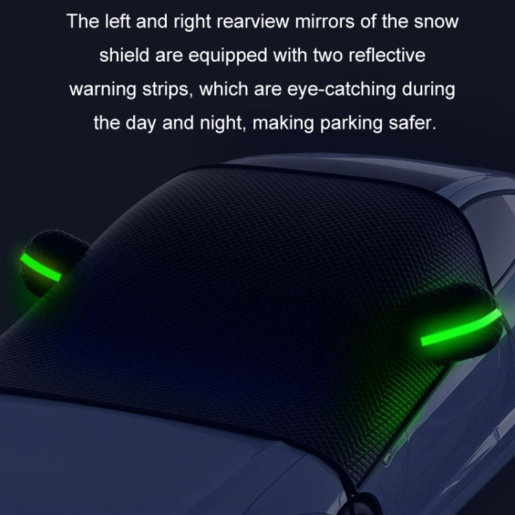Car Front Windshield Snow and Anti-freeze Thickened Car Cover, Size: Black SUV - Window Foils & Solar Protection by PMC TechLife | Online Shopping South Africa | PMC TechLife | Buy Now Pay Later Mobicred