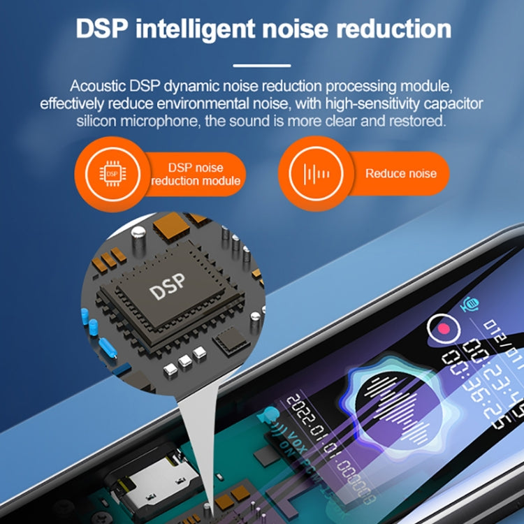 Q53 Ultra Long Standby Timer Voice Recorder HD Noise Canceling Recording Device, Size: 8GB(Black) - Recording Pen by PMC TechLife | Online Shopping South Africa | PMC TechLife | Buy Now Pay Later Mobicred