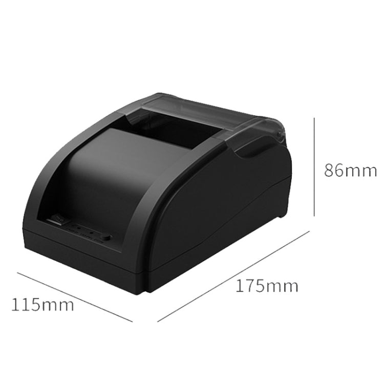 58mm USB Computer Version+Mobile Bluetooth Automatic Order Takeout Receipt Cashier Thermal Printer(UK Plug) - Printer by PMC TechLife | Online Shopping South Africa | PMC TechLife | Buy Now Pay Later Mobicred