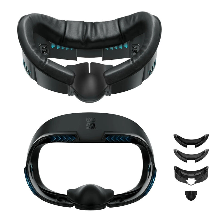 AMVR Q3FC1 For Meta Quest3 Mask Ice Silk Breathable Leather Material(Mask+1 Ice Silk) - free shipping - PMC TechLife - Order now!