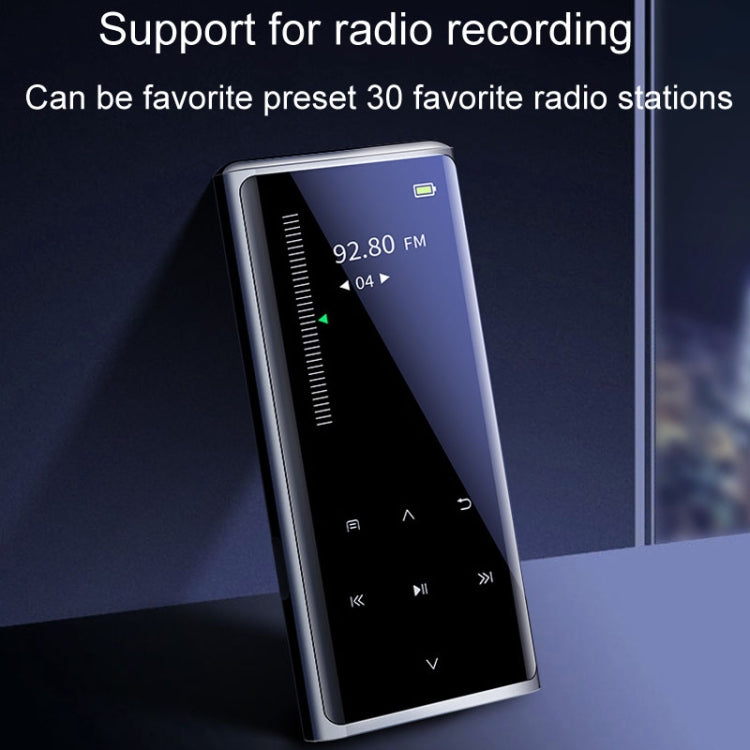 M27 1.8 Inch Bluetooth MP3/MP4 Music Player E-Book Recorder, Size: 8GB(Black) - MP3 Player by PMC TechLife | Online Shopping South Africa | PMC TechLife | Buy Now Pay Later Mobicred