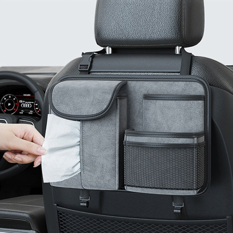Car Seat Back Organizer Multifunctional Storage Bag Decorative Products(Gray) - Stowing Tidying by PMC TechLife | Online Shopping South Africa | PMC TechLife | Buy Now Pay Later Mobicred