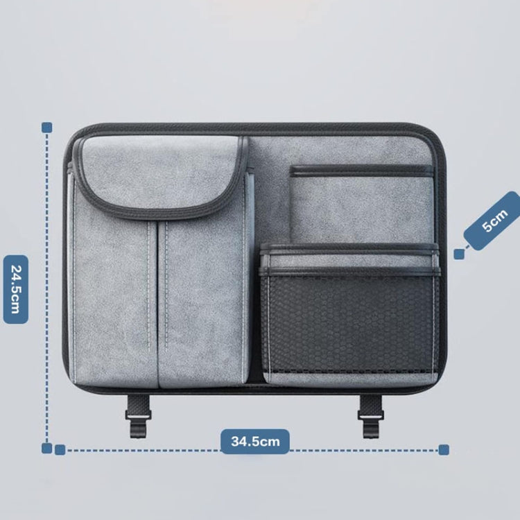 Car Seat Back Organizer Multifunctional Storage Bag Decorative Products(Gray) - Stowing Tidying by PMC TechLife | Online Shopping South Africa | PMC TechLife | Buy Now Pay Later Mobicred