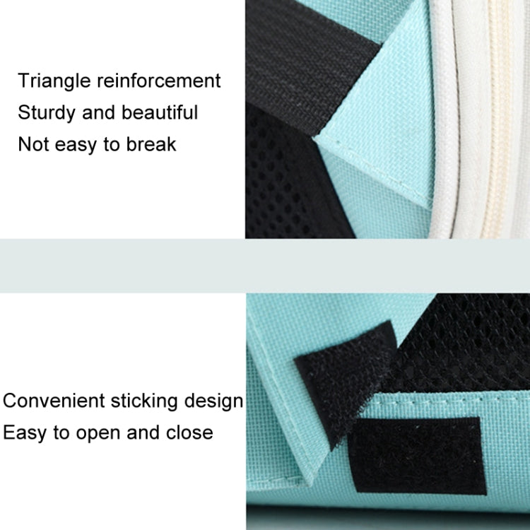 Breathable Square Cat Backpack Foldable Outdoor Portable Pet Bag(Model 4 Gray) - Pet Bags by PMC TechLife | Online Shopping South Africa | PMC TechLife | Buy Now Pay Later Mobicred