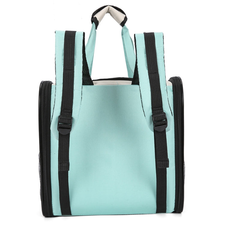 Simple Contrasting Pet Backpack Space Capsule Cat Bag Shoulder Dog Bag(Model 5 Green) - Pet Bags by PMC TechLife | Online Shopping South Africa | PMC TechLife | Buy Now Pay Later Mobicred