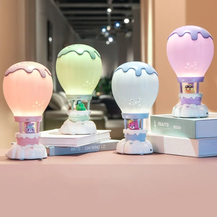 Cartoon Balloon Shape USB Charging Eye Protection LED Night Light Bedroom Reading Table Lamp, Color: Green - Bedside Light by PMC TechLife | Online Shopping South Africa | PMC TechLife | Buy Now Pay Later Mobicred