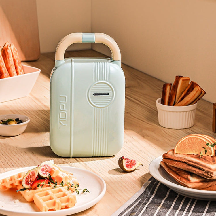 6 In 1 YIDPU Multifunctional Family Breakfast Maker Light Diet Sandwich Waffle Baker, CN Plug(Green) - free shipping - PMC TechLife - Order now!
