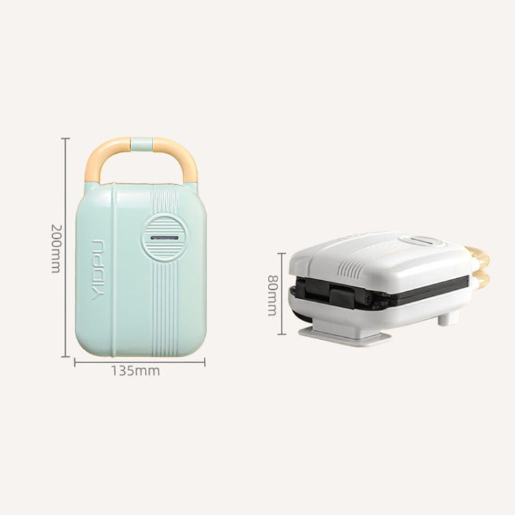 6 In 1 YIDPU Multifunctional Family Breakfast Maker Light Diet Sandwich Waffle Baker, CN Plug(Green) - free shipping - PMC TechLife - Order now!